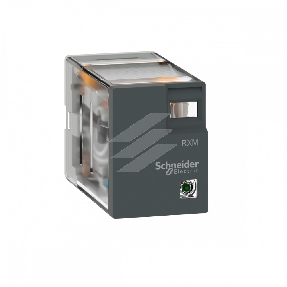 Мініатюрне реле 3А, 4CO, з LED, =48V, Schneider Electric