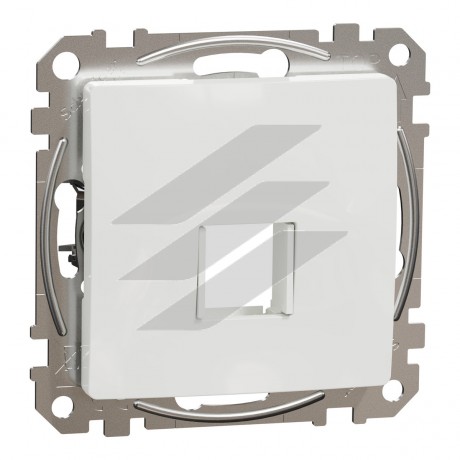 Центр панель для 1 Keystone, білий, Sedna Design, Schneider Electric