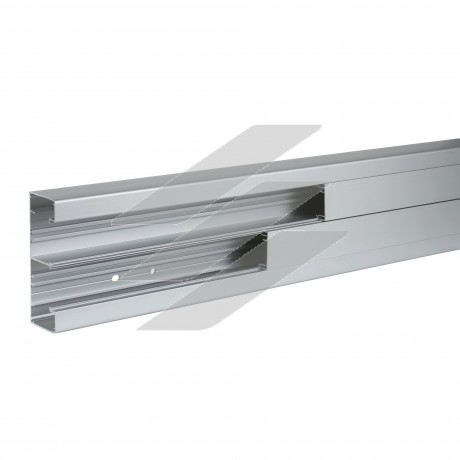 Кабель-канал 2х секційний 140х55мм з кришкою, OptiLine 45, алюм, Schneider Electric