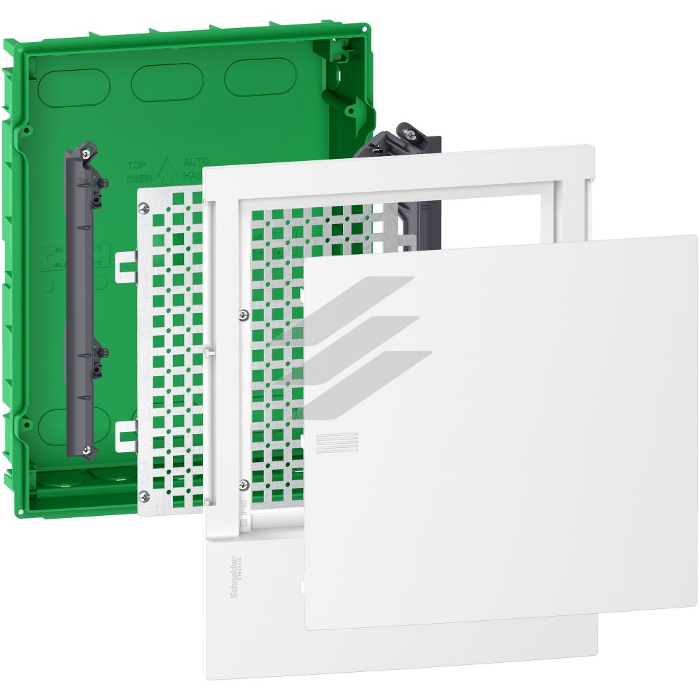 Щит прихованого монтажу Mini Pragma на мультимедіа 2 ряди Schneider Electric