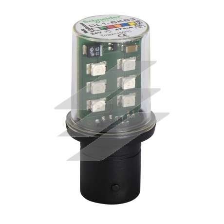 Блимавка, світлодіод зелений, 24V, 50Гц, Schneider Electric
