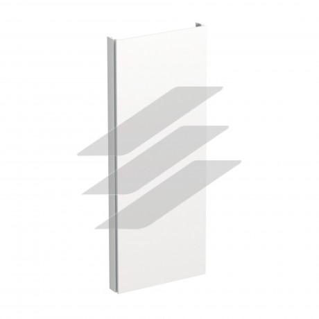 Кришка фронтальна 45 мм алюмінієва, біла RAL9010, Schneider Electric