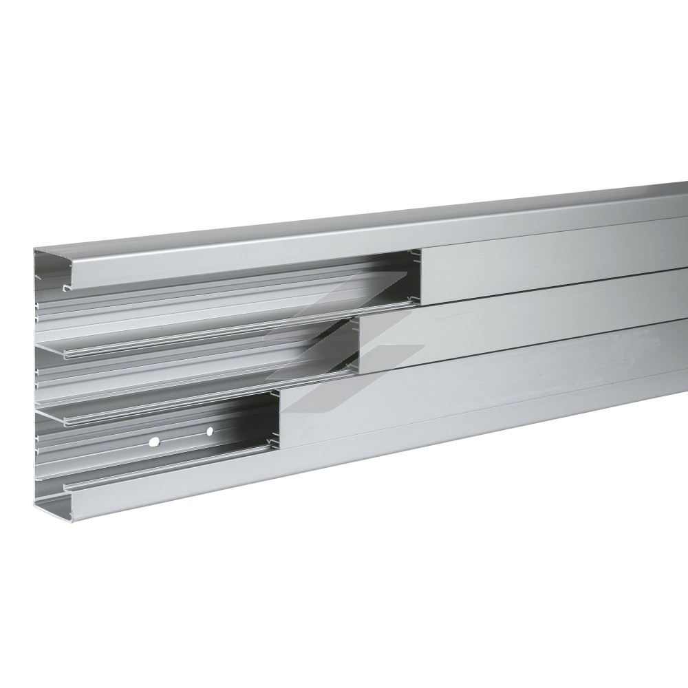 Кабель-канал 3х-секційний 185х55мм з кришкою, OptiLine 45, алюміній, Schneider Electric