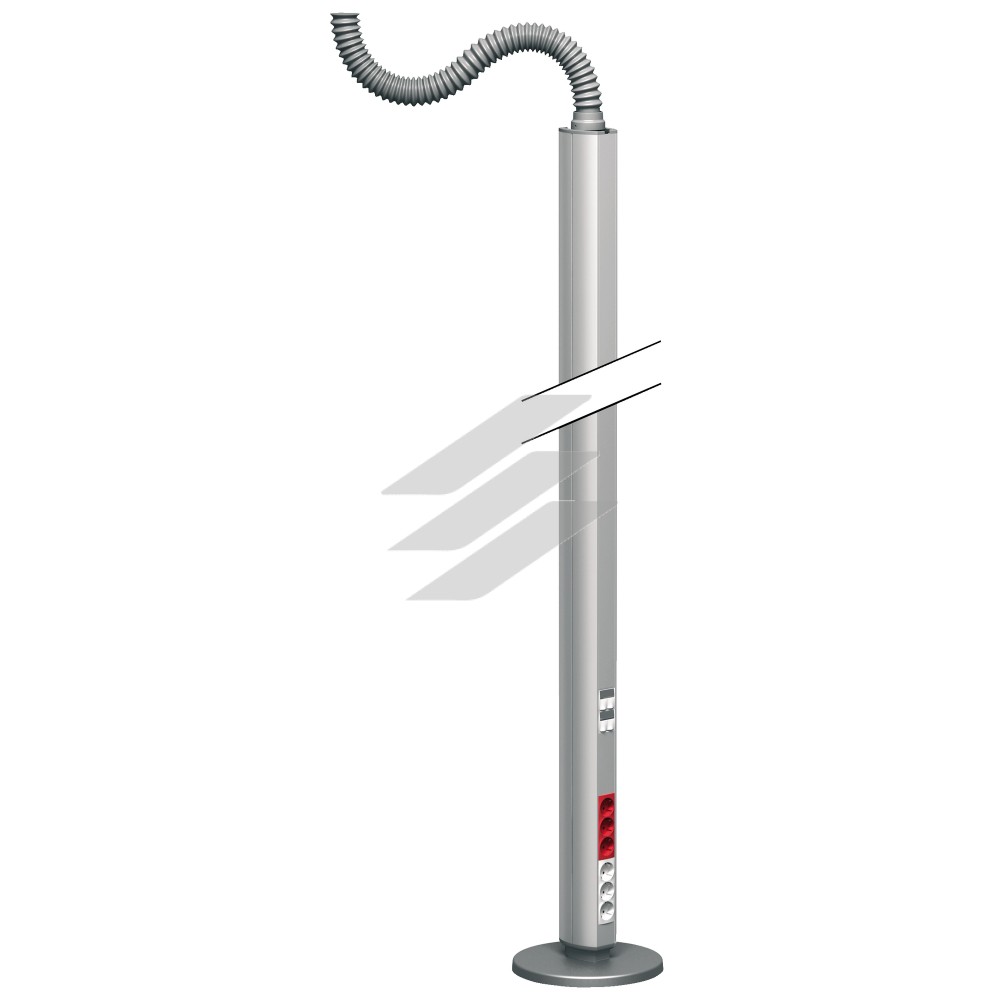 Колона 2-стороння 2.45м, без основи анод, Schneider Electric