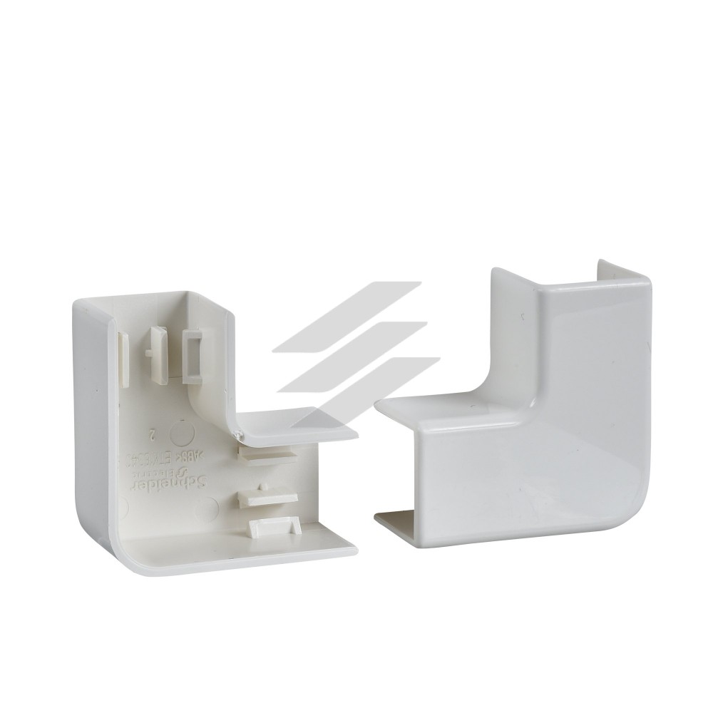 Кут плаский кабель-канала 40x17, Ultra, ПВХ, Schneider Electric