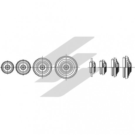 Мембрана кабельного вводу ø25, Schneider Electric