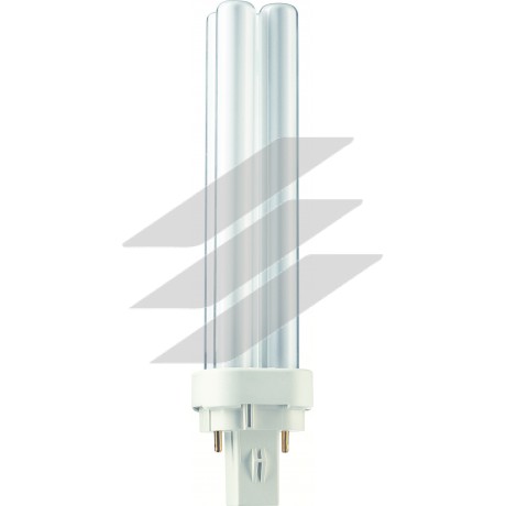Компактна люмінесцентна лампа (КЛЛ) PL-C Master PL-C 18W/830/2P 1CT/5X10BOX, Philips