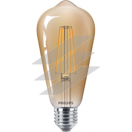 Світлодіодна лампа LEDClassic 5.5-48W ST64 E27 825CL_GNDAPR, Philips