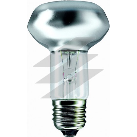 Рефлекторна лампа (форма NR/R/PAR/E/A/P/PC) Refl 40W E27 230V NR63 30D 1CT/30, Philips