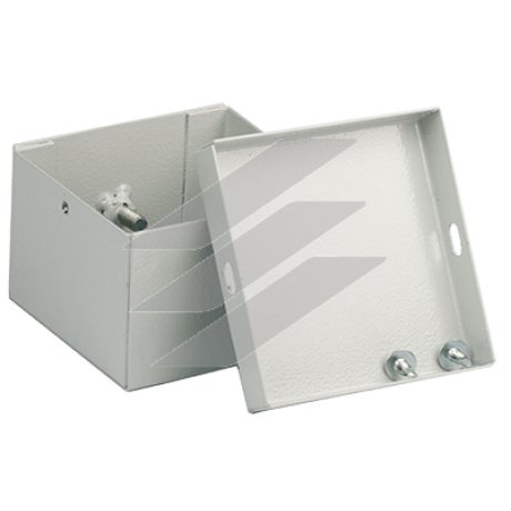 Коробка з'єднувальна сталева пофарбована 100х100x65мм, IP53, Stilma