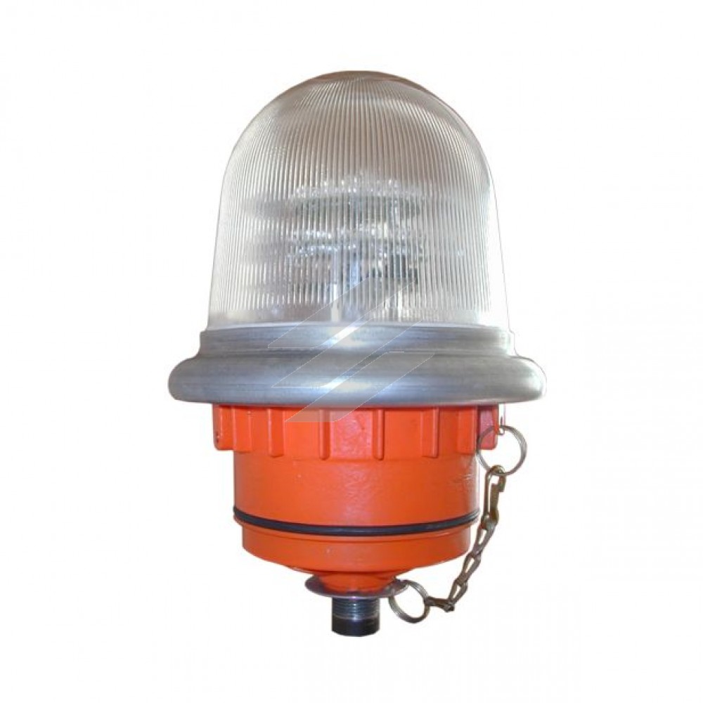 Червоний сигнальний світильник для маркування висотних об'єктів ДТУ09У-ЗОД-6-001 У1 ІР65, Ватра