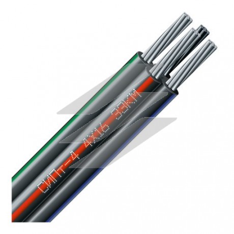 Самонесучий ізольований провід СІПт-4 4x16мм², ЗЗКМ