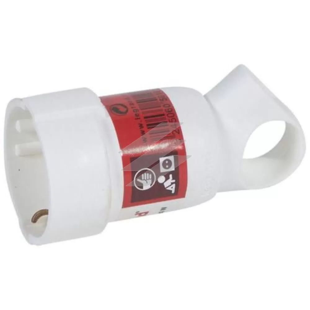 Розетка 2P+PE біла, Legrand
