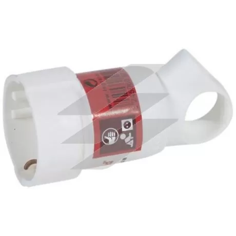 Розетка 2P+PE біла, Legrand