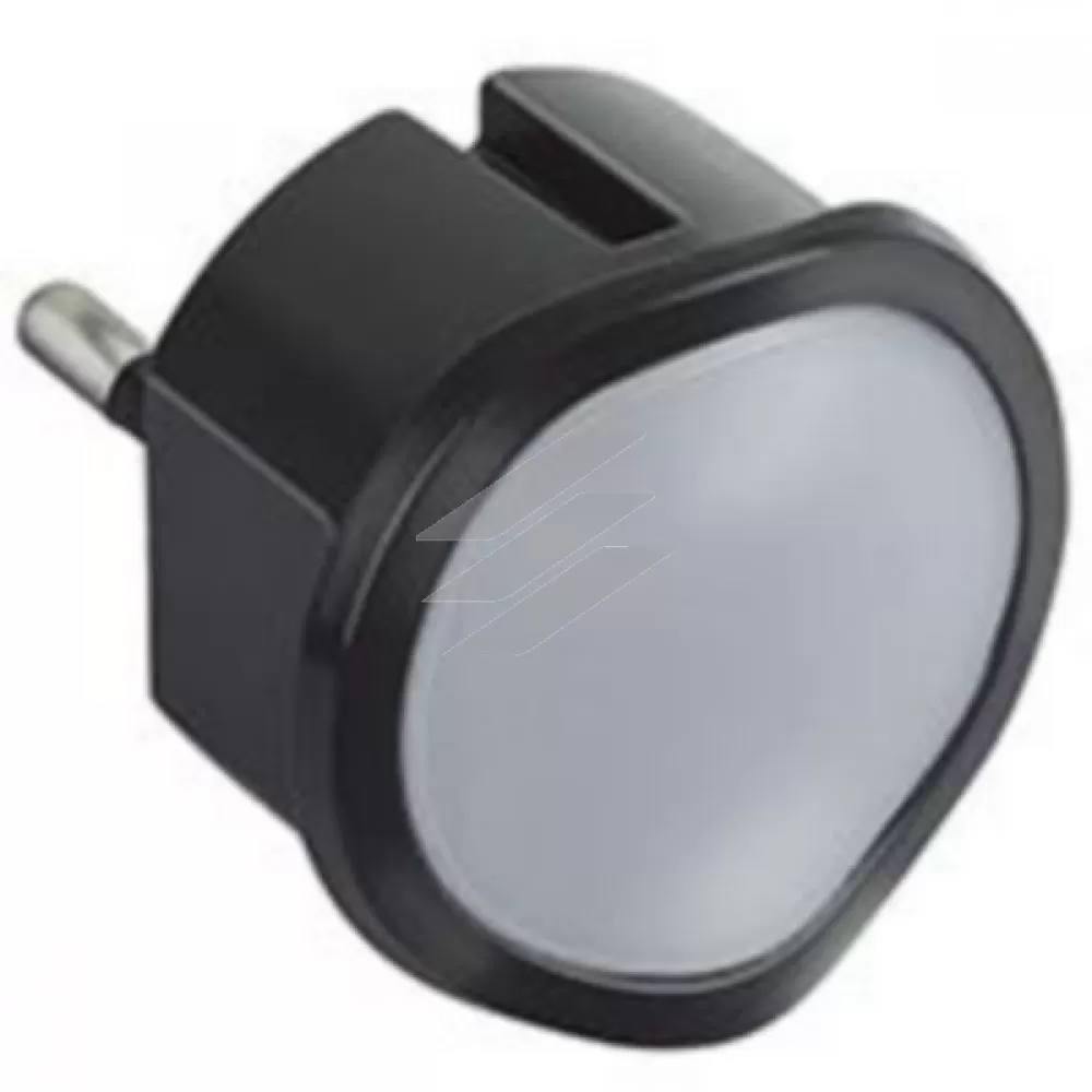 Нічник LED сутінковий чорний, Legrand