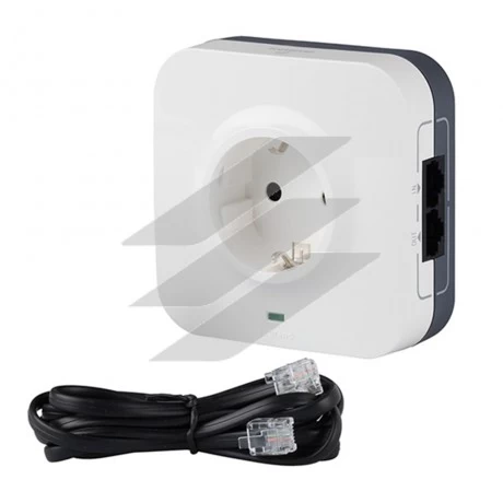 Розетка 2P+PE та 2хRJ45 з ПЗІП, Legrand