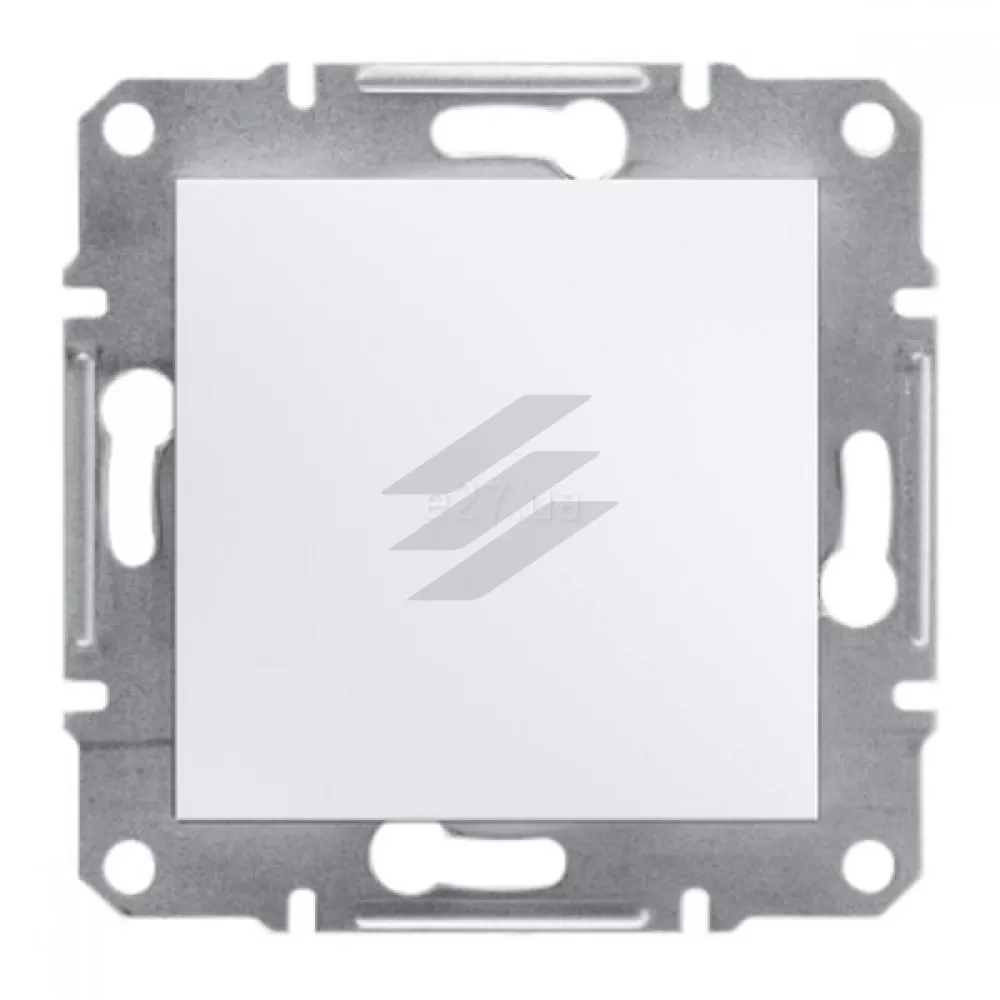 Заглушка, без рамки, біла, серія Asfora, Schneider Electric