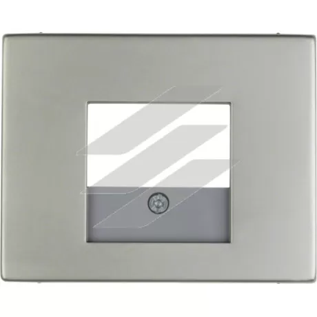 Накладка для розеток для гучномовців, USB-розеток, нержавіюча сталь, K.5, Hager
