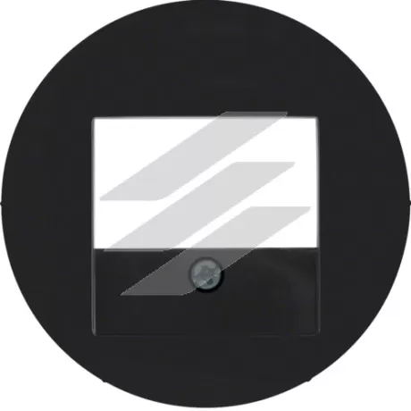 Накладка для розеток для гучномовців, USB-розеток, чорна, R.х, Hager