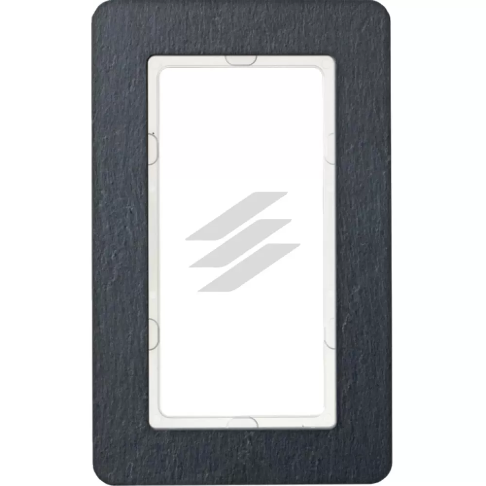 Рамка 1 постова з великим отвором сланець Q.7, Hager