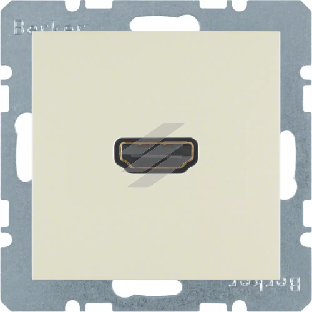 HDMI-розетка, біла S.1, Hager