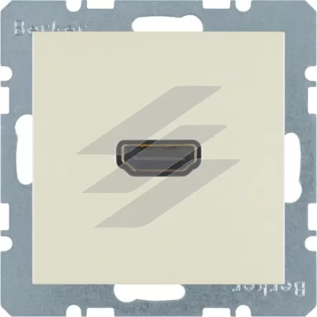 HDMI-розетка, біла S.1, Hager