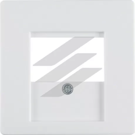 Накладка для розеток для гучномовців, USB-розеток, полярна білизна, Q.х, Hager