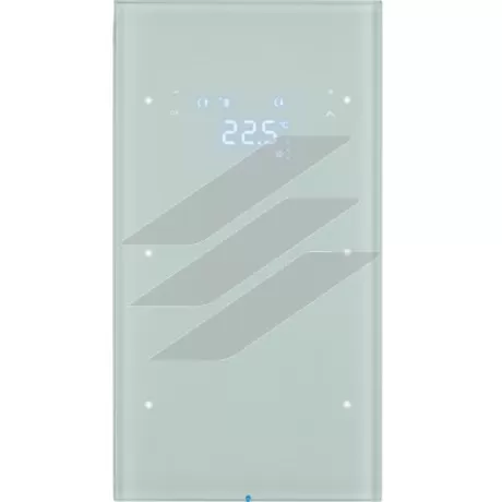 Скляний сенсор 2-кан. з регул. температури, полярна білизна, TS Sensor R.3, Hager