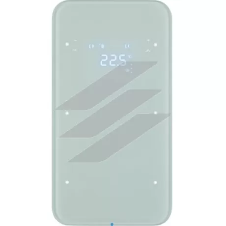 Скляний сенсор 2-кан. з регул. температури, полярна білизна, TS Sensor R.1, Hager