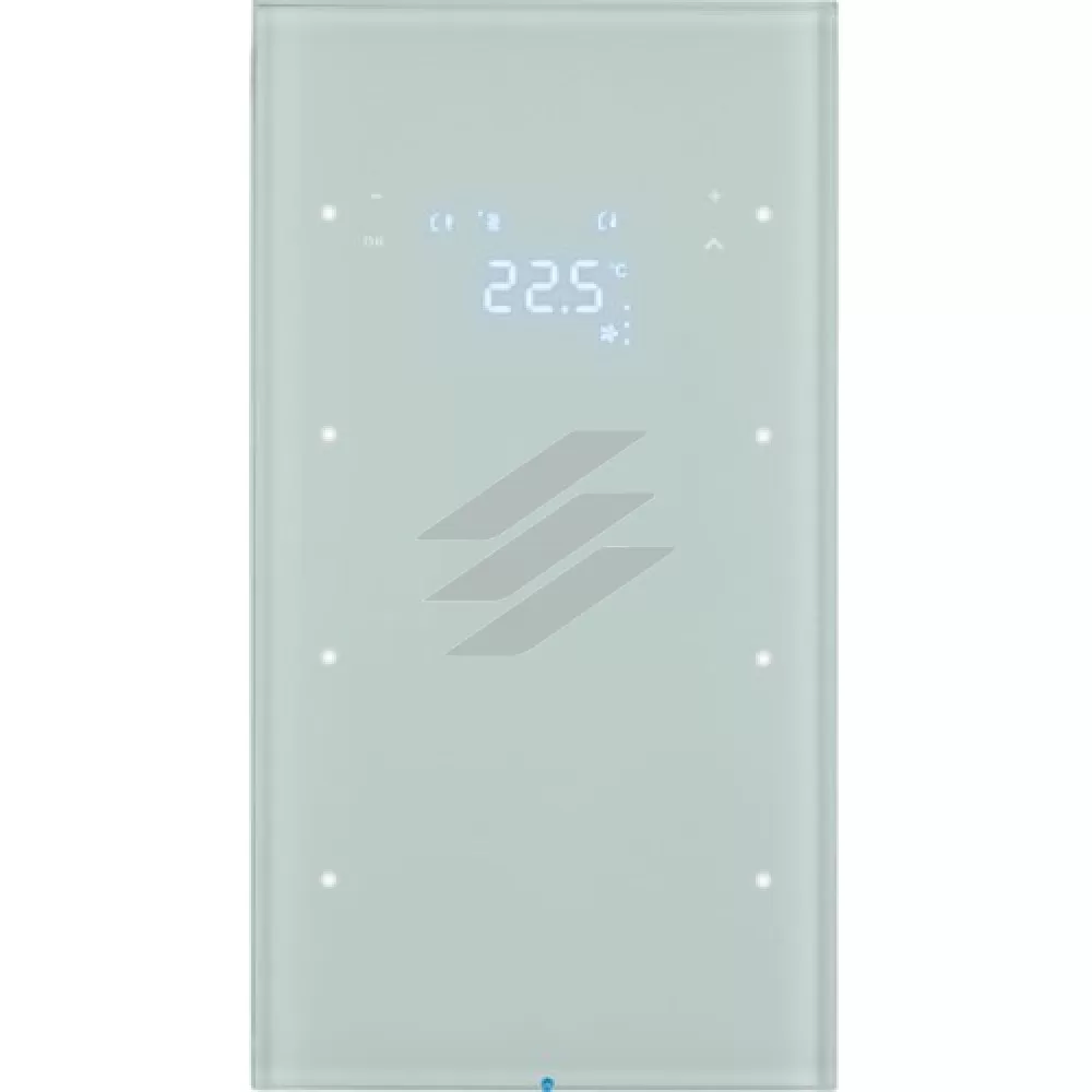 Скляний сенсор 3-кан. з регул. температури, полярна білизна, TS Sensor R.3, Hager