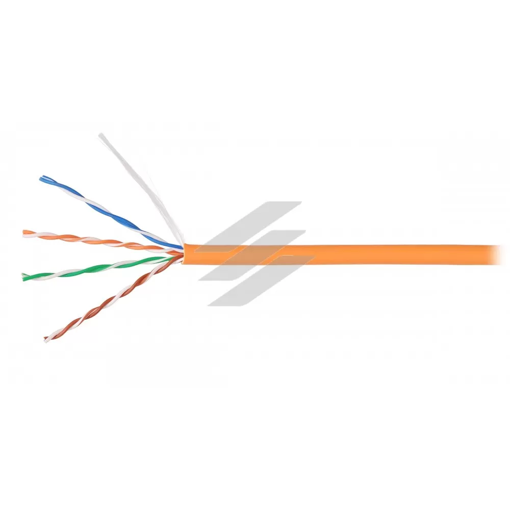 Кабель мережевий U/UTP cat.5е 4х2х0.51 мм, LSZH, IvyNET