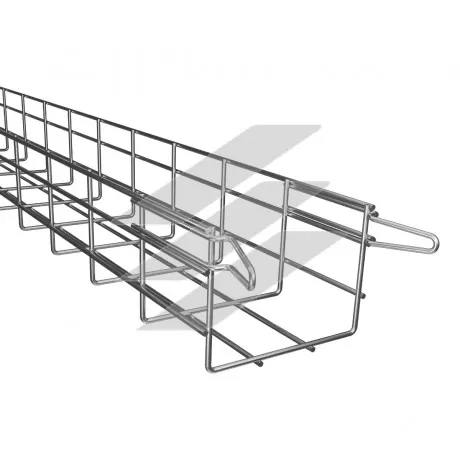 Лоток кабельний сітчатий KOPOS, розміри-110x150x3000mm Товщ. метал-3,9, покриття електролітичний цинк, DZI 110X150_VEZ, КОПОС