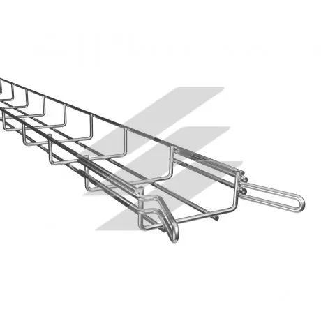 Лоток кабельний сітчатий KOPOS, розміри-35x100x3000mm Товщ. метал-3,9, покриття електролітичний цинк, DZI 35X100_VEZ, КОПОС