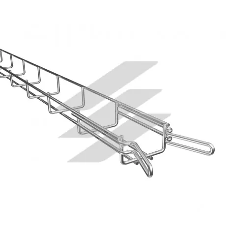 Лоток кабельний сітчатий KOPOS, розміри-35x600x3000mm Товщ. метал-3,9, покриття електролітичний цинк, DZI 35X60_VEZ, КОПОС