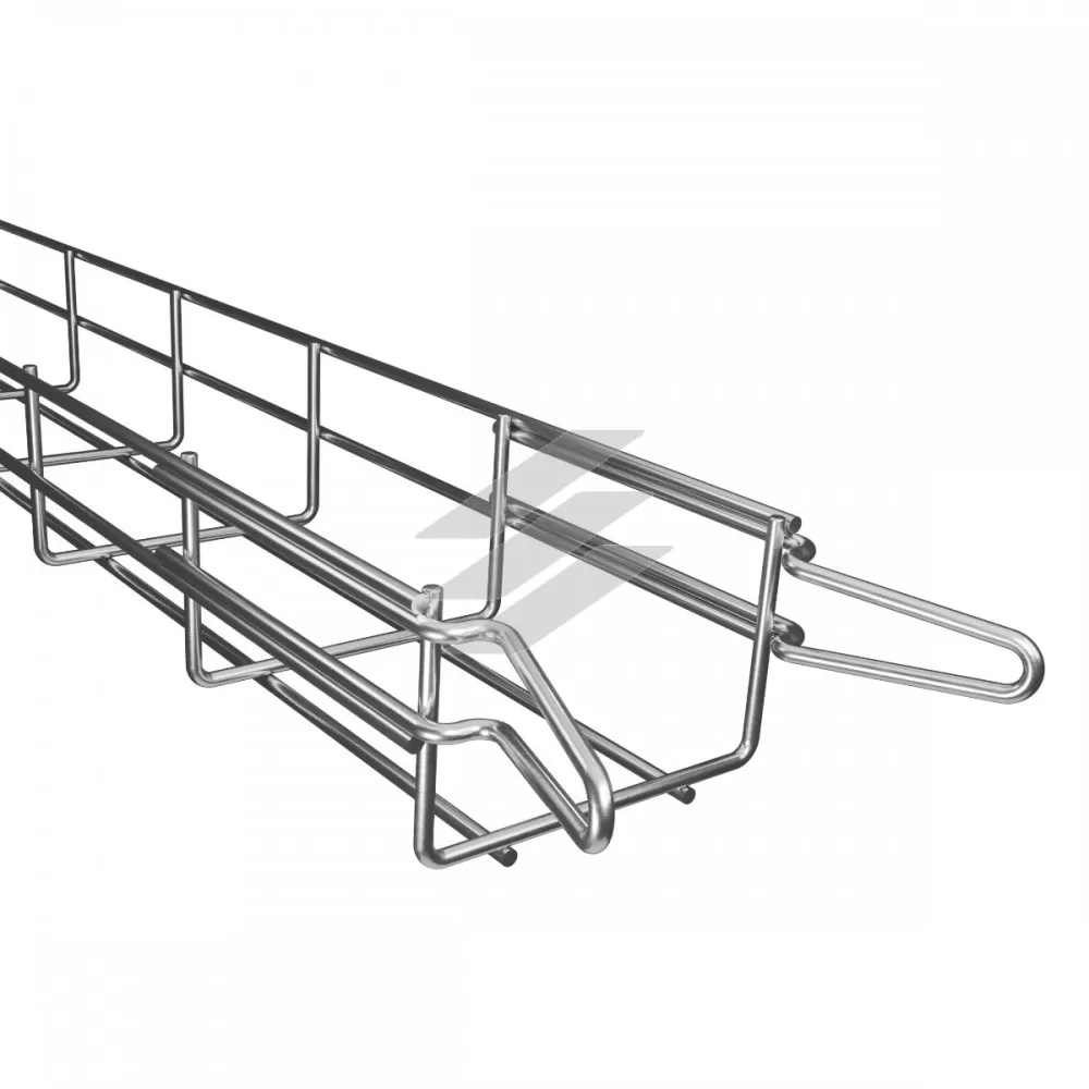 Лоток кабельний сітчатий KOPOS, розміри-60x100x3000mm Товщ. метал-3,9, покриття електролітичний цинк, DZI 60X100_VEZ, КОПОС
