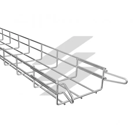 Лоток кабельний сітчатий KOPOS, розміри-60x150x3000mm Товщ. метал-3,9, покриття електролітичний цинк, DZI 60X150_VEZ, КОПОС