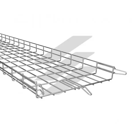 Лоток кабельний сітчатий KOPOS, розміри-60x400x3000mm Товщ. метал-3,9, покриття електролітичний цинк, DZI 60X400_VEZ, КОПОС