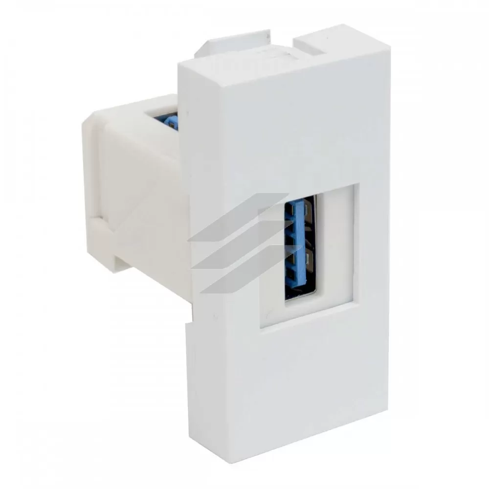 модульний адаптер з роз'ємом USB Серія Quadro, QD 45X22.5-USB_HB, КОПОС