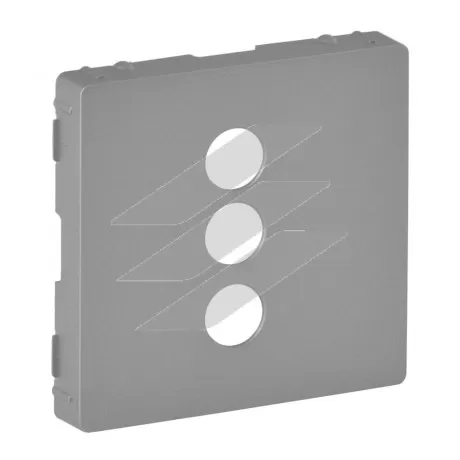 Лицева панель розетки Valena LIFE RCA, алюміній, Legrand