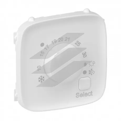 Накладка Valena ALLURE кімнатного термостата, білий, Legrand