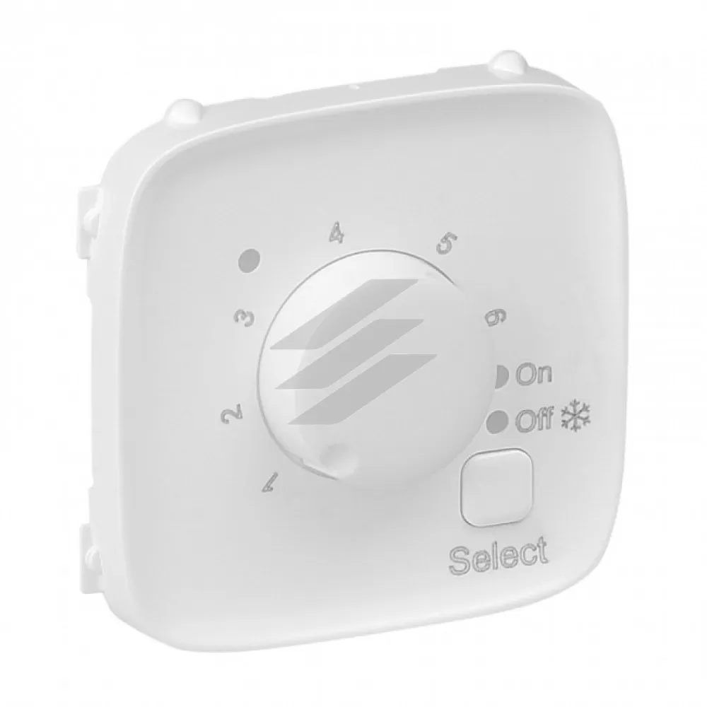 Накладка Valena ALLURE термостата теплої підлоги, білий, Legrand