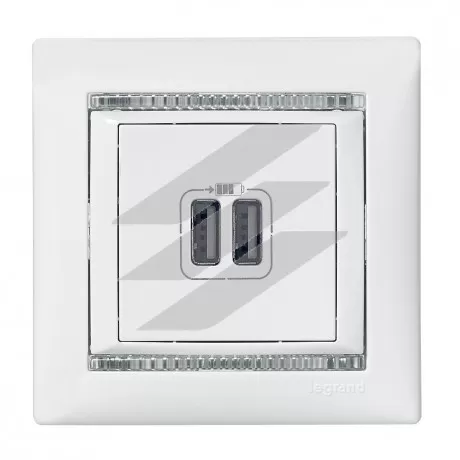 Valena Рамка 1 Пост Гусячі Лапки Legrand