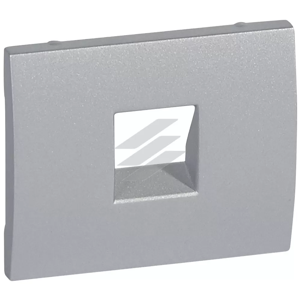 Лицева панель Galea Life Телефонної розетки RJ11 (арт.775938), колір Aluminiuм, Legrand