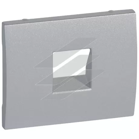 Лицева панель Galea Life Телефонної розетки RJ11 (арт.775938), колір Aluminiuм, Legrand