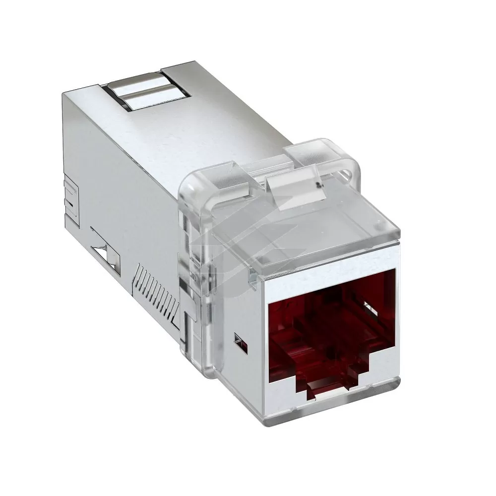 Інформаційний модуль RJ45, Cat.6A, екранований (з адаптером під Keystone), OBO Bettermann