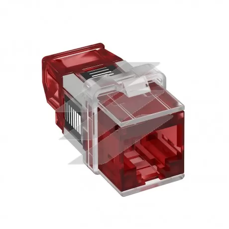 Інформаційний модуль RJ45, Cat.6A (з адаптером під Keystone), OBO Bettermann