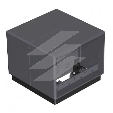 Напольная розеточная башня T4B, 4 посты 45x45, серая/ПА, OBO Bettermann