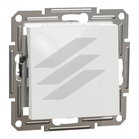 Перемикач перехресний, білий, без рамки, серія Asfora, Schneider Electric