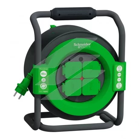 Подовжувач на котушці 40 3х1.5мм, IP44, Schneider Electric