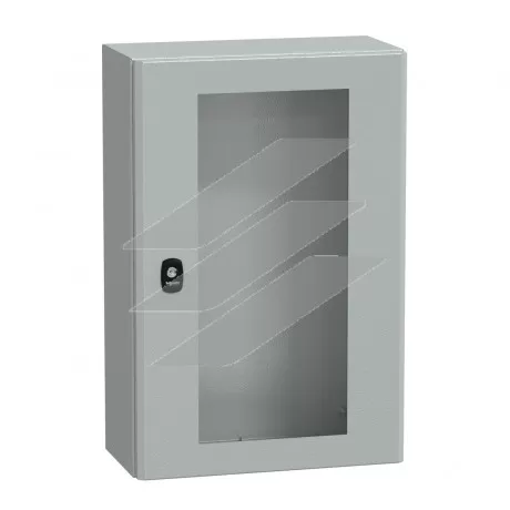 Шафа S3D В600XШ400XГ200.прозорі двері, Schneider Electric